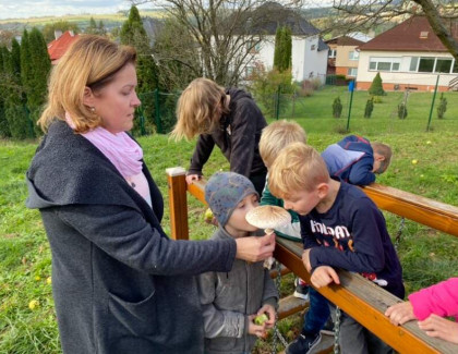 Malí houbaři  - z aktivit školní družiny